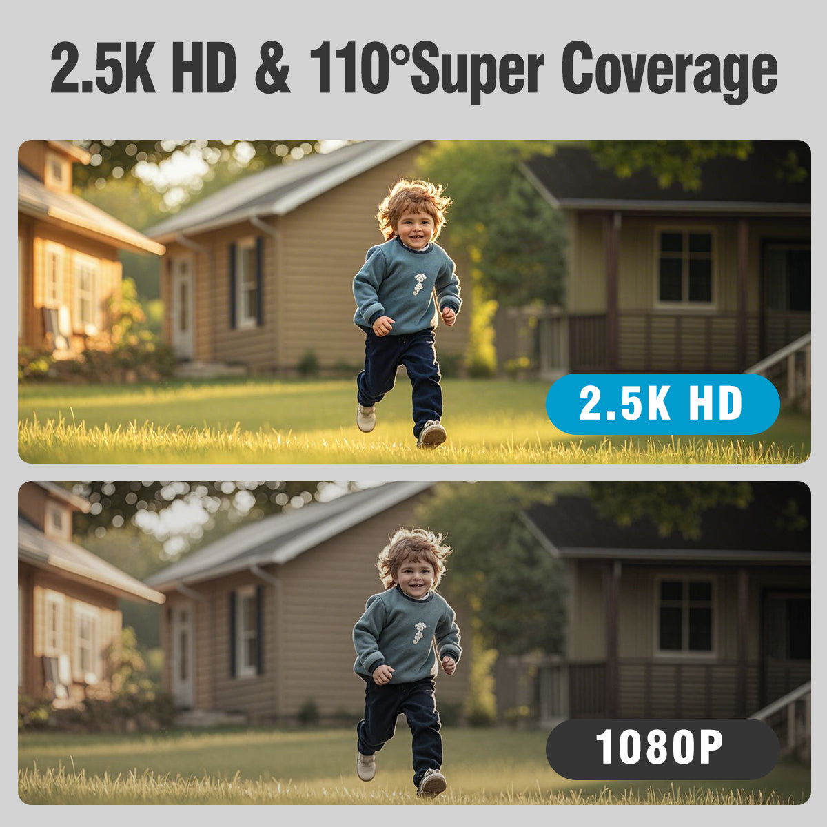 Wireless 2.5K Wi-Fi Camera w/ Non-Subscription AI & Pre-roll-BatMan(BC3U)