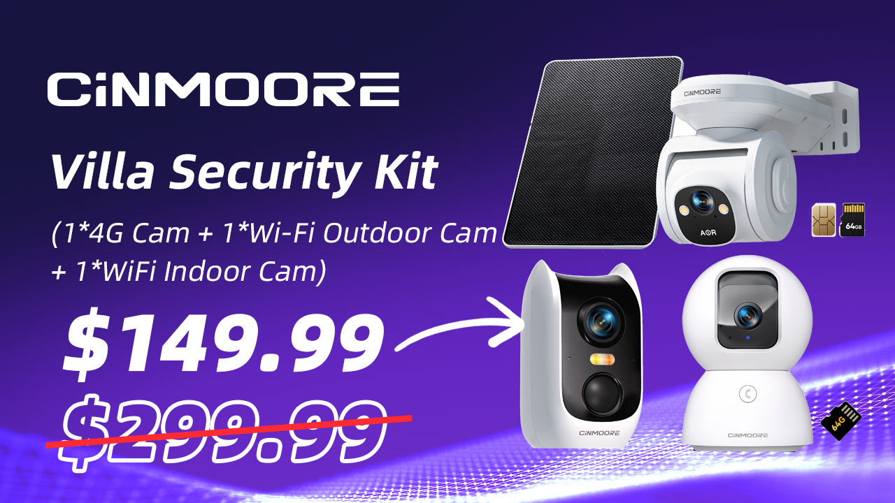 PT2U+BC3U+C2U Villa Security System Kit